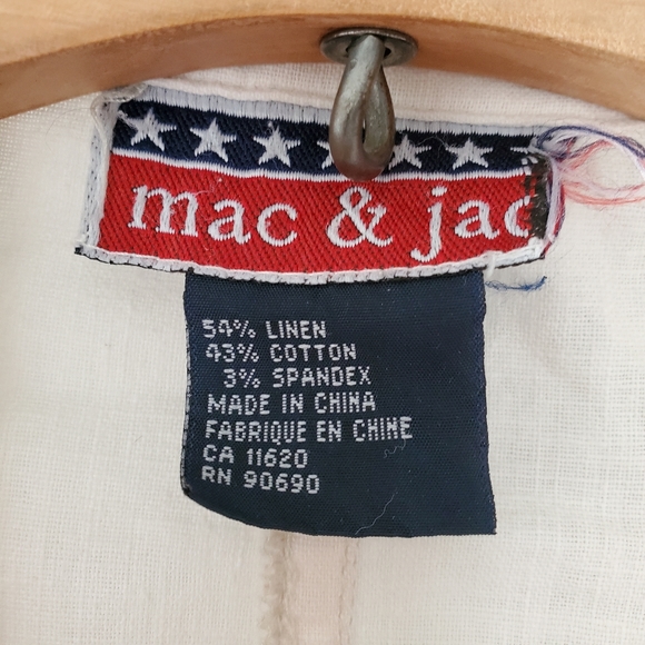 ☕ MAC + JAC Linen French Chore Work Jacket - Picture 8 of 8